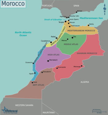 Map Of Morocco Atlas Mountains. EnTrip | Morocco - Marrakech and Agadir (Atlas Mountains Watterfalls) - Wikitravel